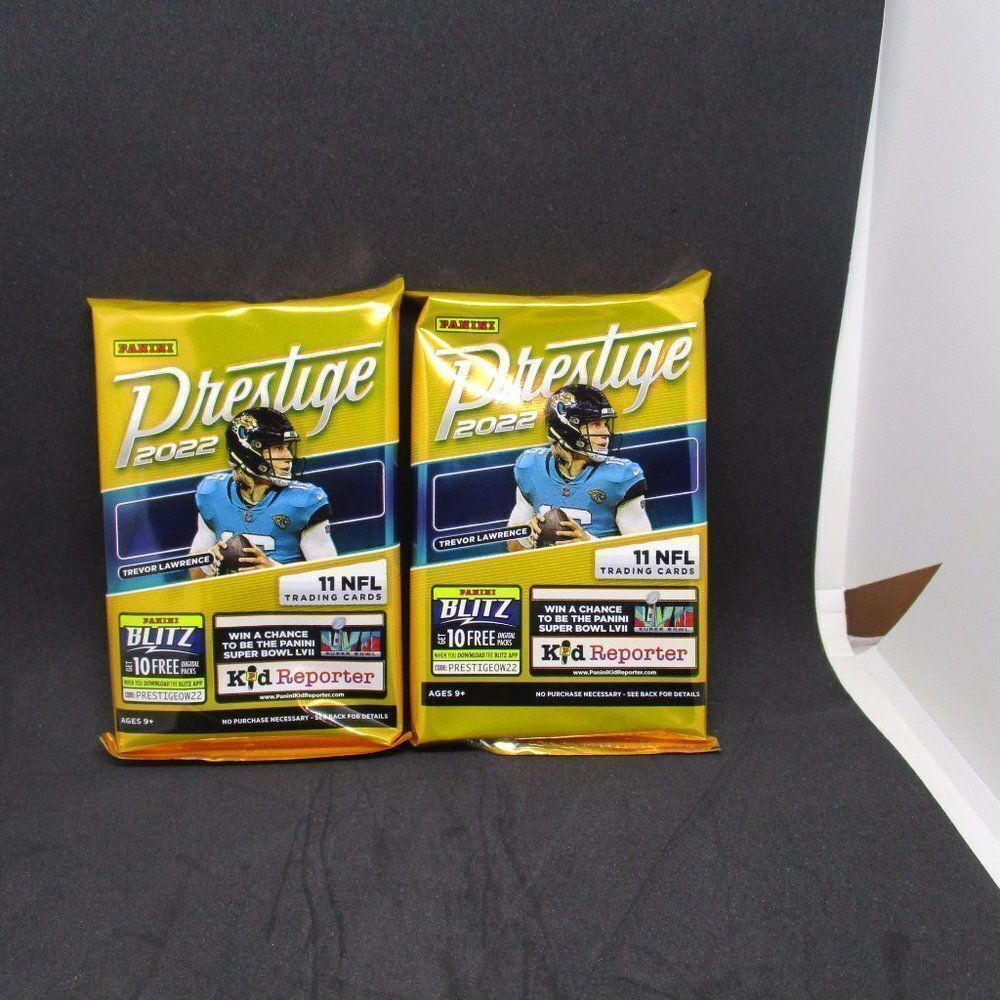 2022 Panini Prestige (2) Single Pack 11 Cards